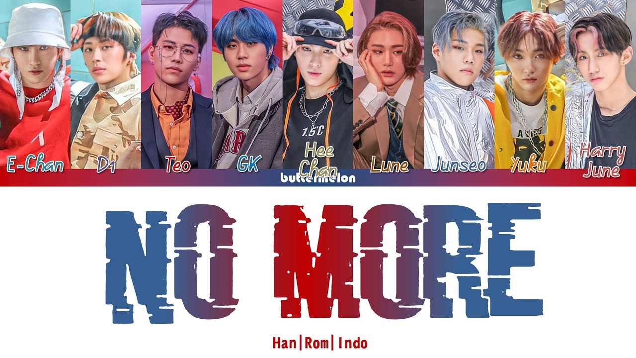 [INDO SUB/ENG CC] DKB (다크비) - 'No more (위로X)' Color Coded Lyrics Video (Han/Rom/Indo)