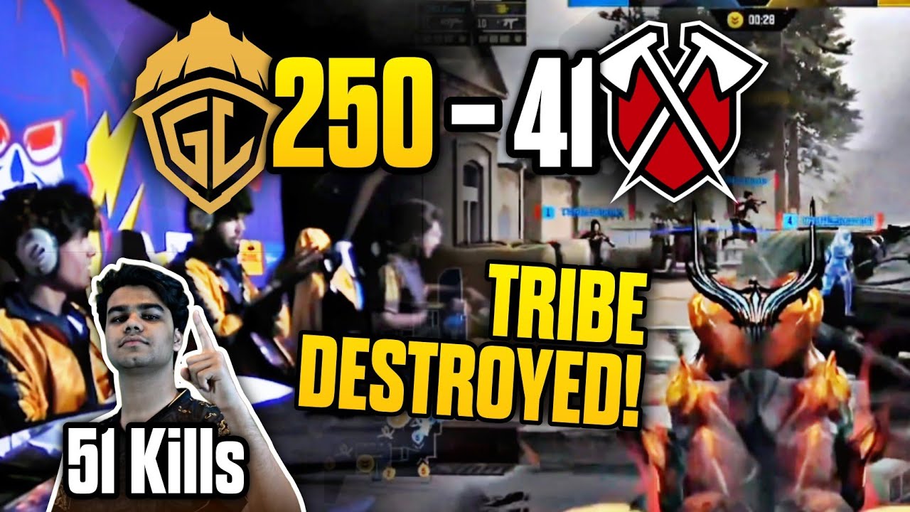 WHEN GODLIKE DESTROYED TRIBE IN HARDPOINT & ABHIZ DROPPING 51K!! | CODM WC 2024