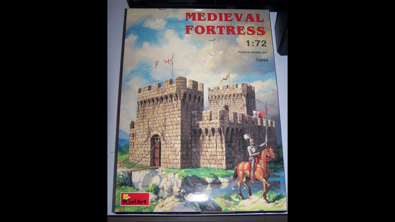 Medieval Fortress from MiniArt. (Fortaleza Medieval de MiniArt). E=1:72.