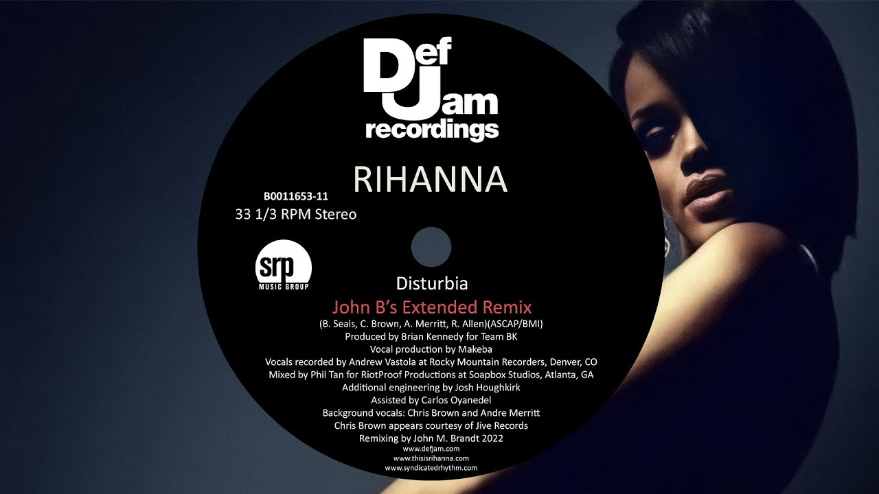 Rihanna - Disturbia - John B's Extended Remix 2022