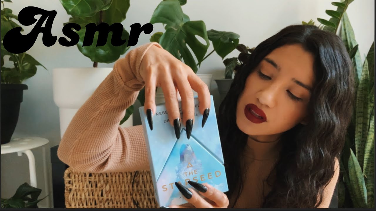 Oracle Deck Collection ASMR |Tapping,Scratching,Soft Whisper,Tracing| Cards Show & Tell