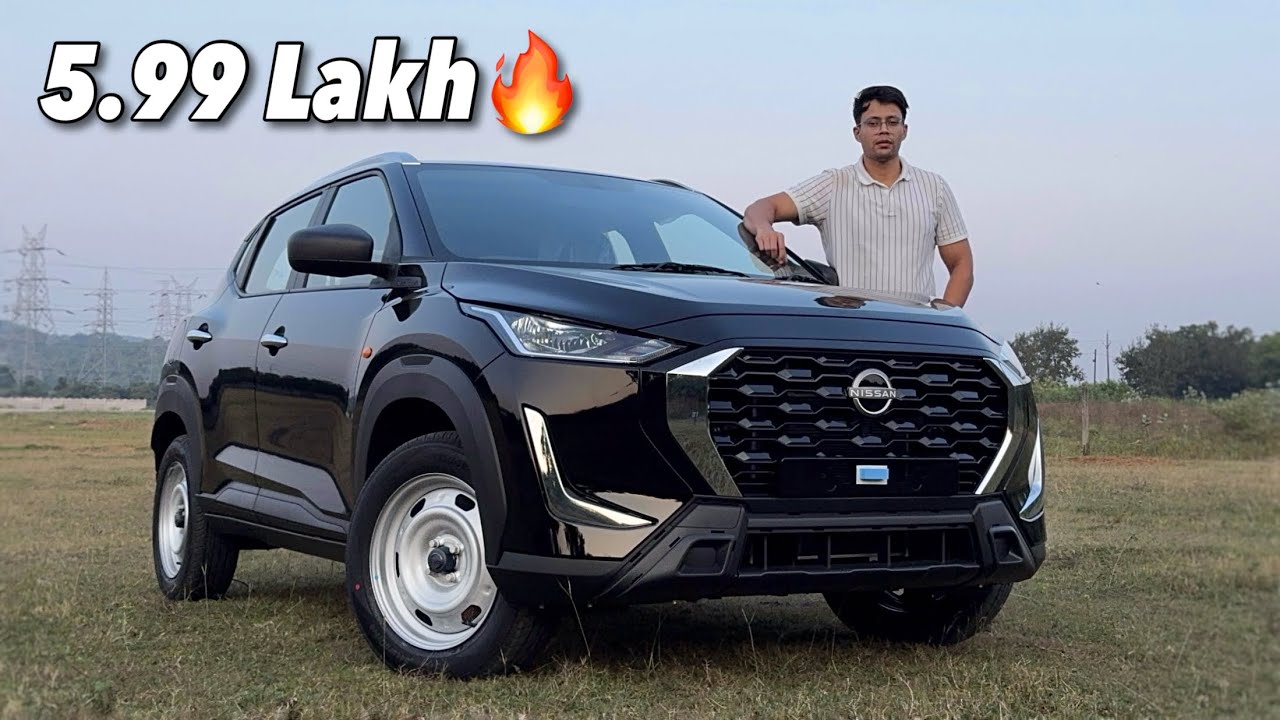 Alto ke Price me Safe SUV🔥 2024 Nissan Magnite Facelift Visia Plus Review ( Base Model )