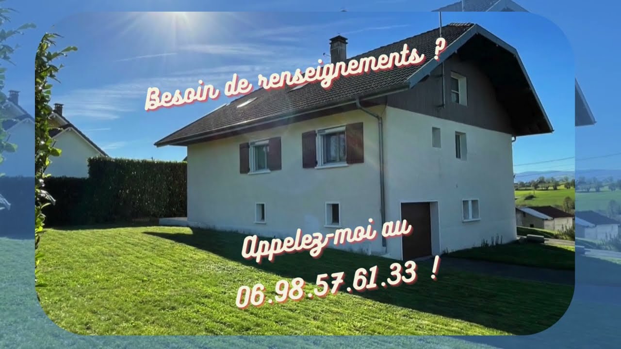 Maison familiale à vendre en Haute Savoie, à coté d'Annecy