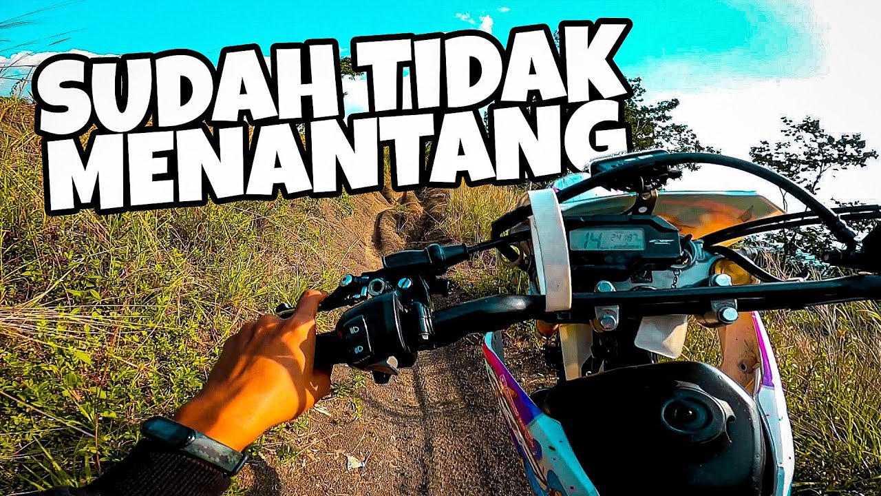 TRABAS SENDIRIAN Jalur Enduro Hambalang Menipis
