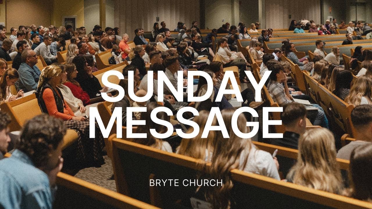 Sunday Message - Three Things To Be Thankful For