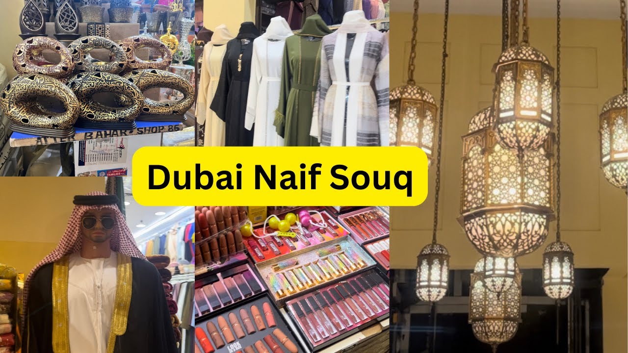 Naif Souk Dubai Best Place For Abaya Shopping 2023!!! #dubaivlog #shoppingspree #walkingtour