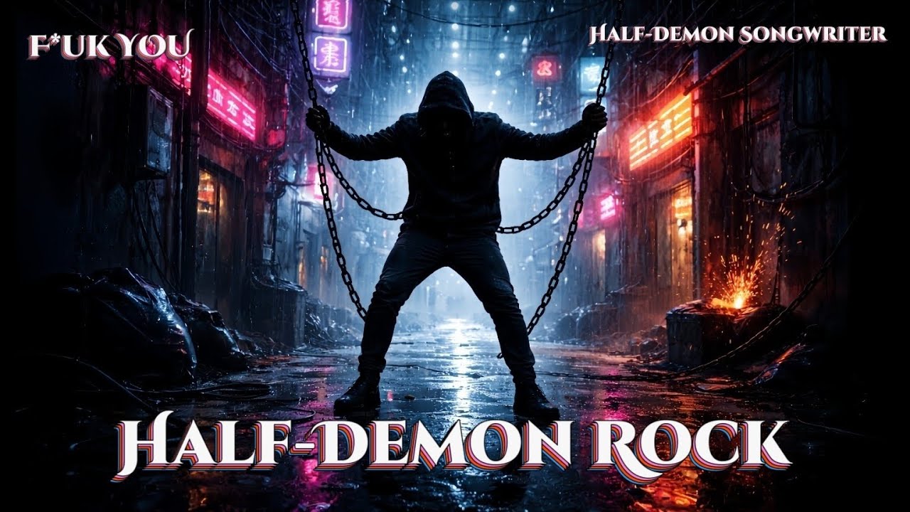 Half-Demon Songwriter – Fk You | Rock  #alternativerock #songwriter