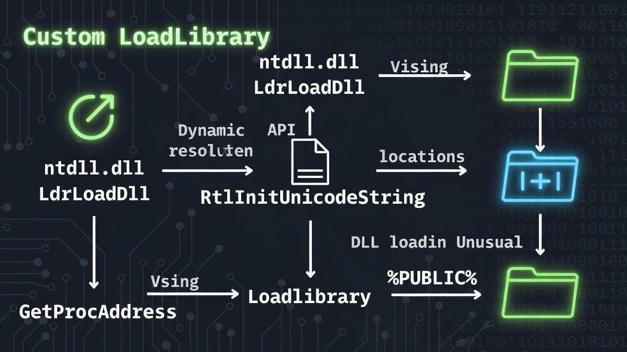 Custom LoadLibrary WinAPI Function