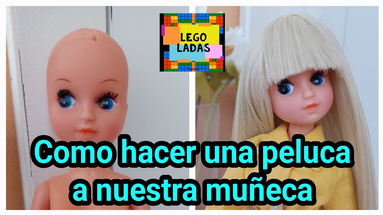 HACER PELUCAS DE MUÑECAS DIY paso a paso