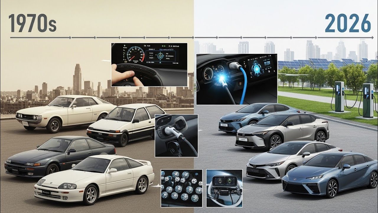 Toyota Evolution 2026: The Future of Cars Is Here Hybrid, Electric & Beyond! 