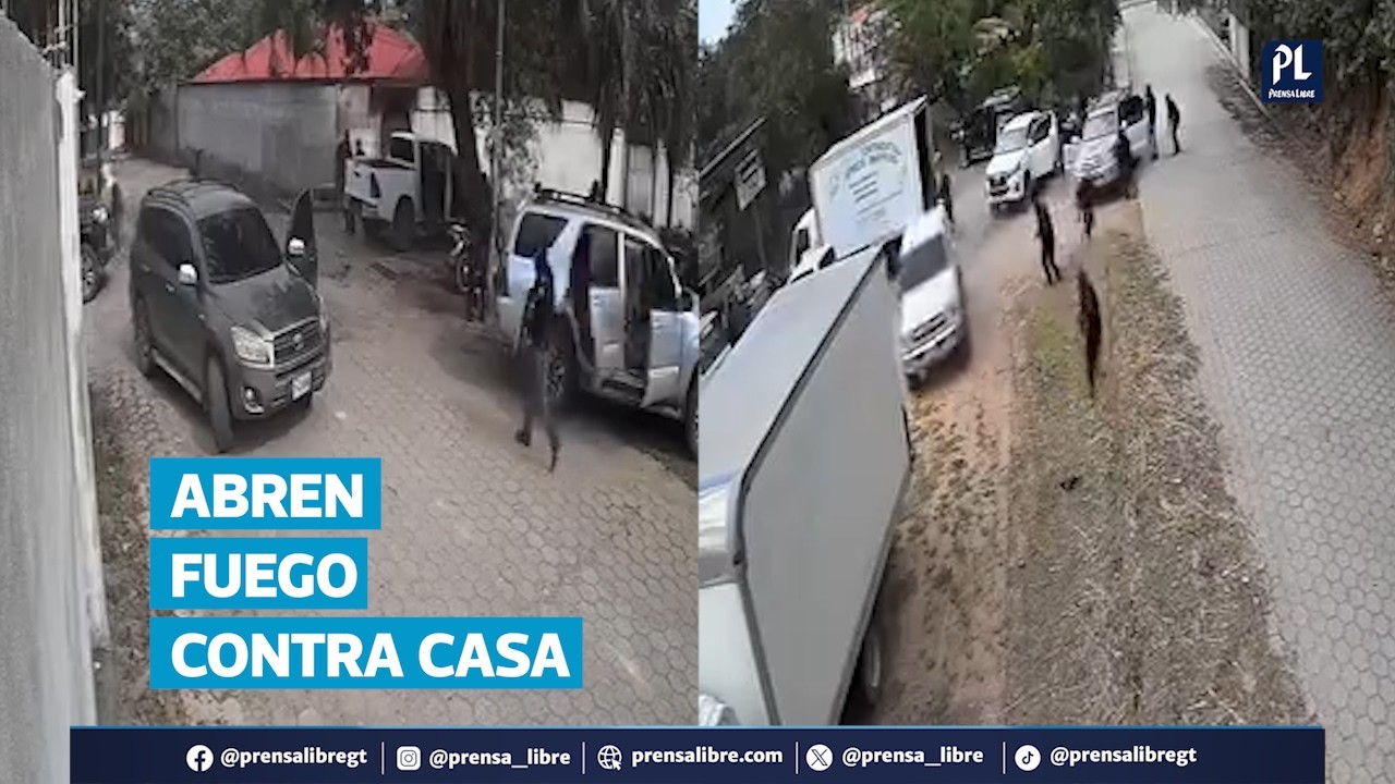 Comando armado deja heridos, incluidos dos menores, en balacera captada en video en Izabal