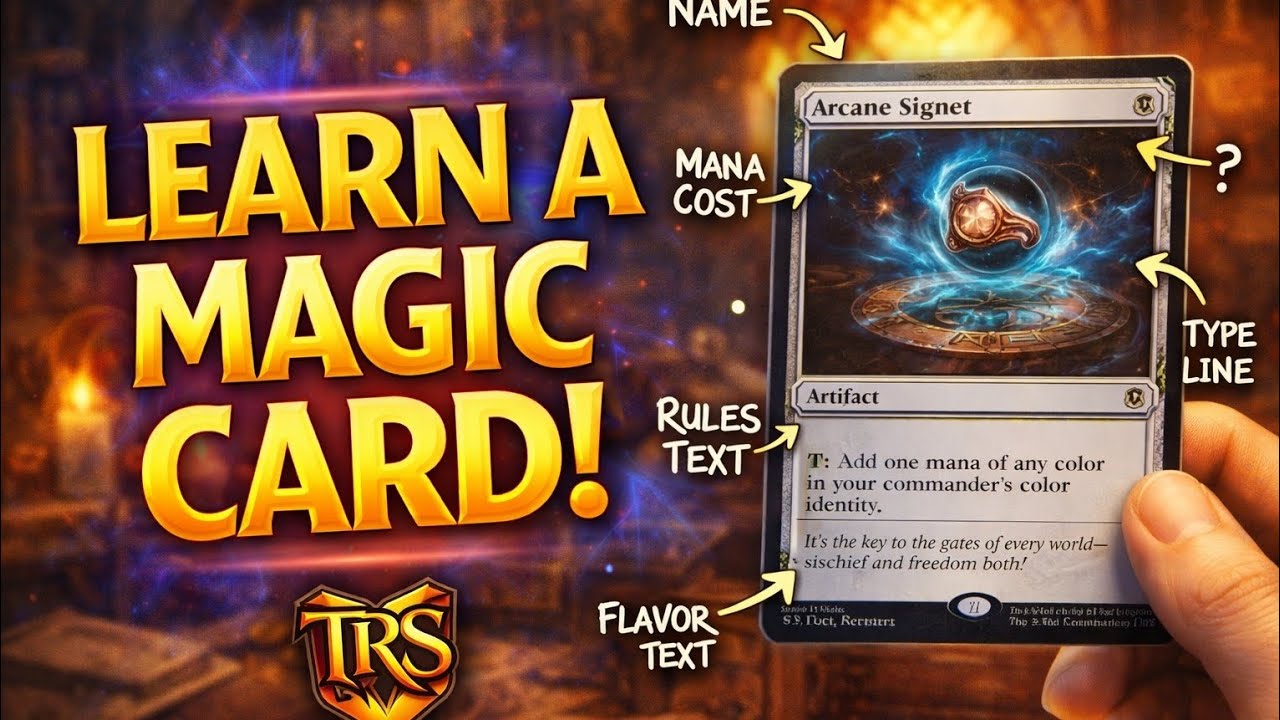 Commander 101: How to Read a Magic Card &mdash; Beginner Guide (MTG Basics