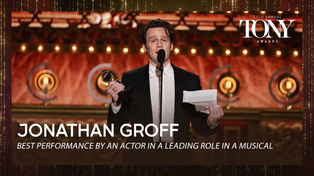 Jonathan Groff | 2024 Tony Awards Acceptance Speeches
