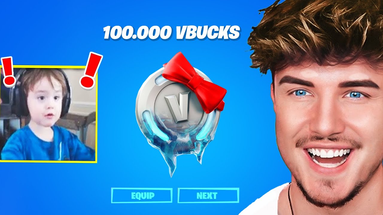 Nicht lachen... sonst muss ich euch V-Bucks Geschenk kaufen! 😱😂