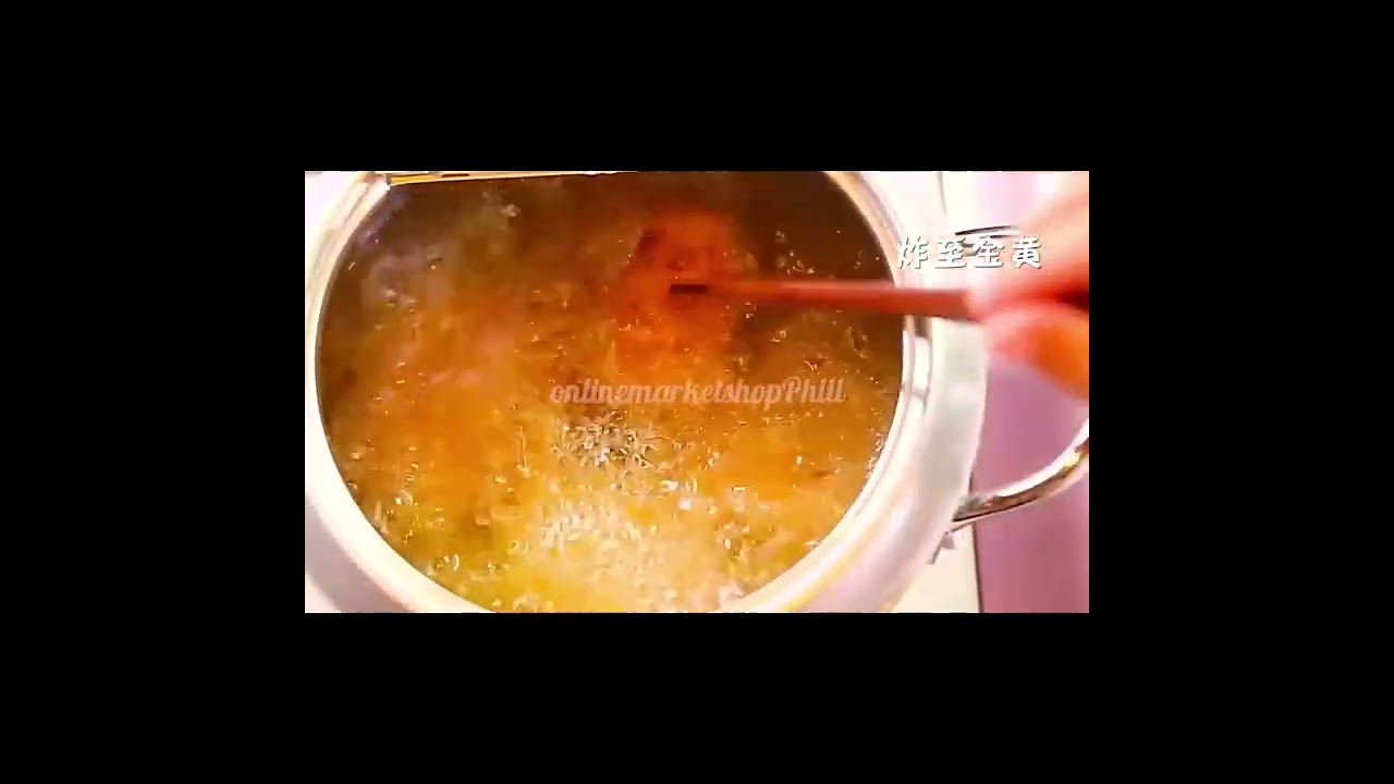 Japanese Style Deep Fryer Pot with Thermometer #stainlesssteel #deepfryer #shorts #viral #trending