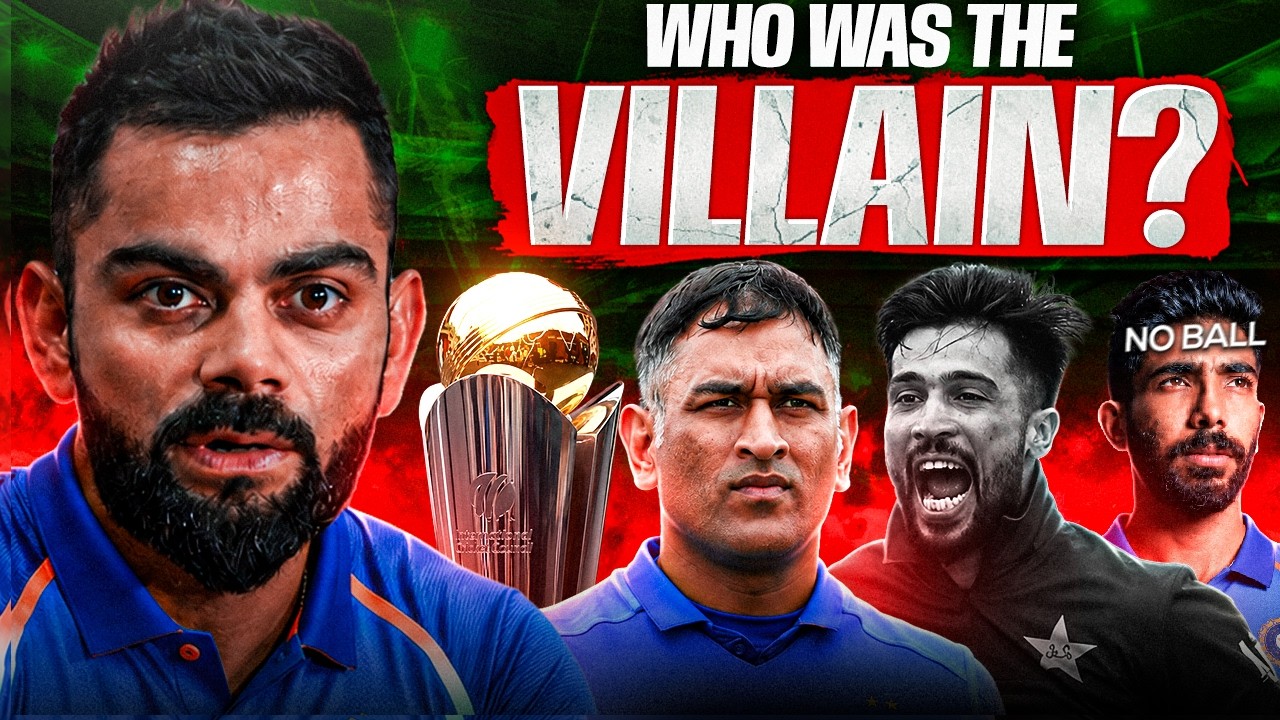 Who was the Villain of Champions Trophy 2017?