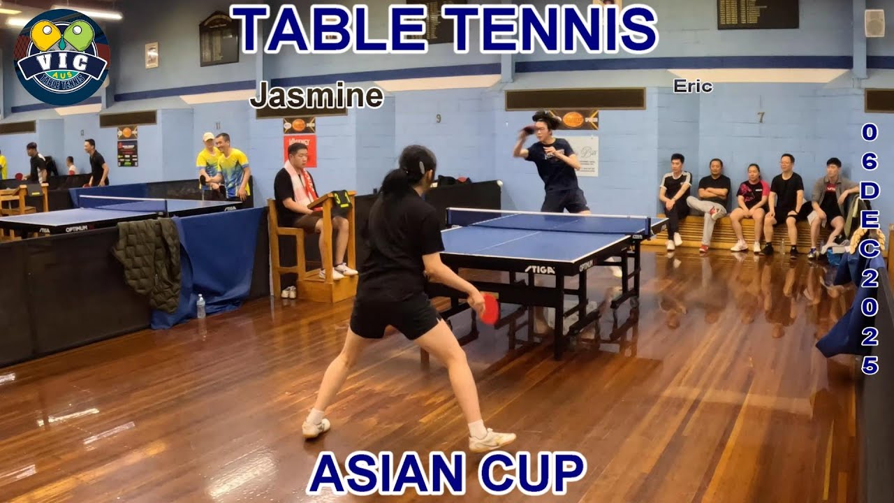 JiaMing Jasmine Chao (1919) vs Eric Luk (1573) 🏓 Highlights 🏓 2025 Table Tennis - Asian Cup