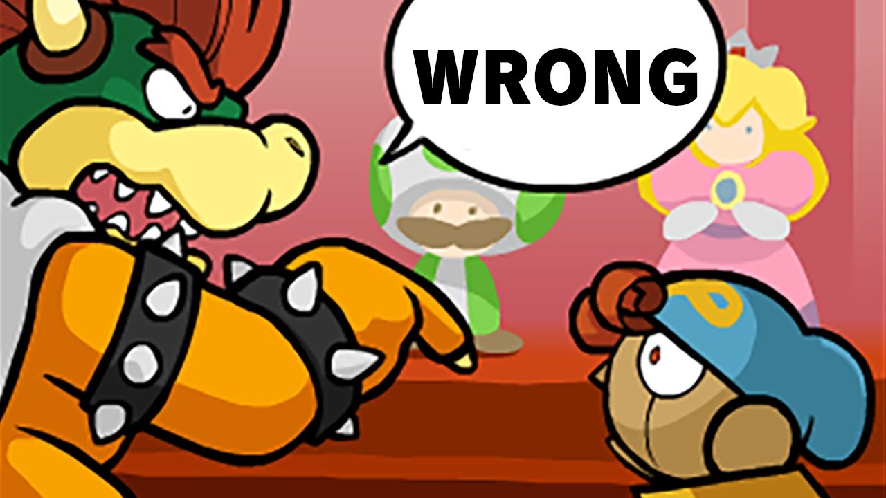Bowser debates with Geno