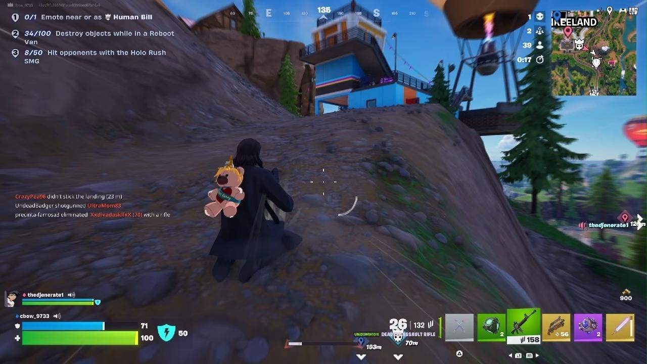 6 kills 2nd place 🥈 duo Fortnite