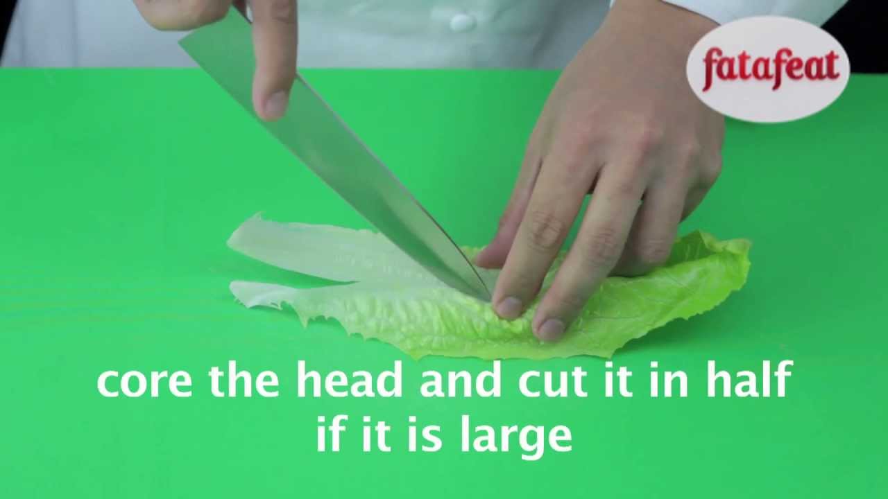 Lessen: Shredding lettuce - Fatafeat Academy - Fatafeat