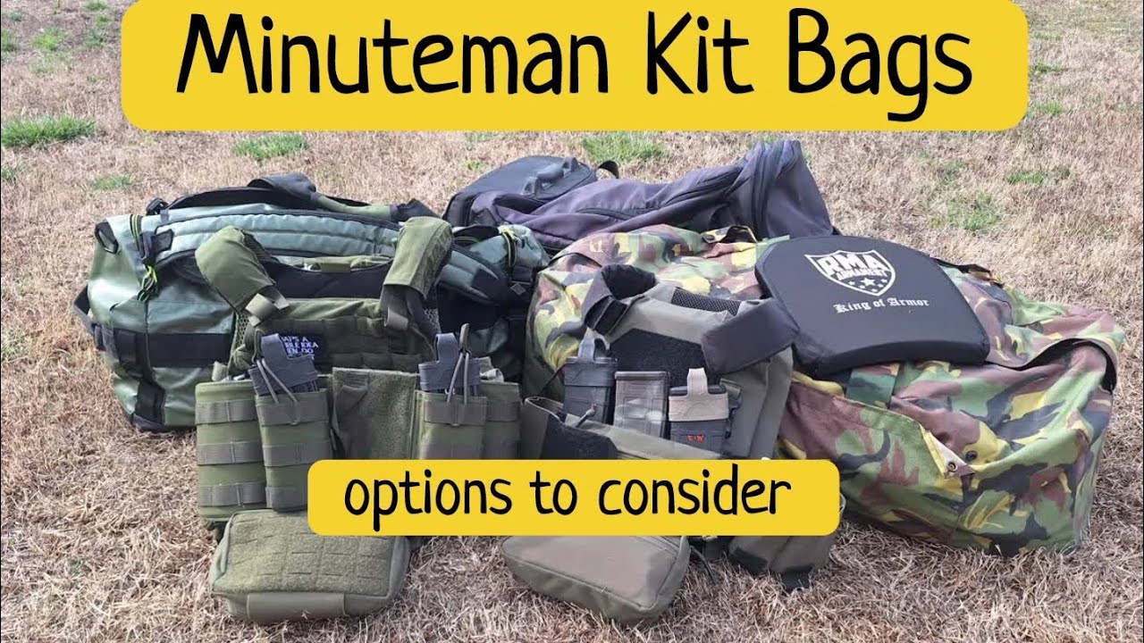 Kit bags! A must for prepared civilians.