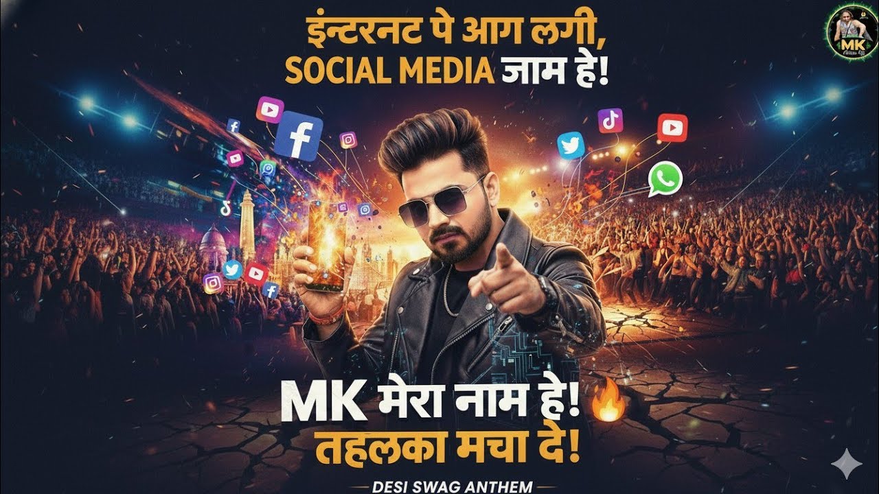 ​Social Media Jaam Hai 🔥 MK Mera Naam Hai (Official Audio) | Muslim Khan MK | New Desi Song 2026 