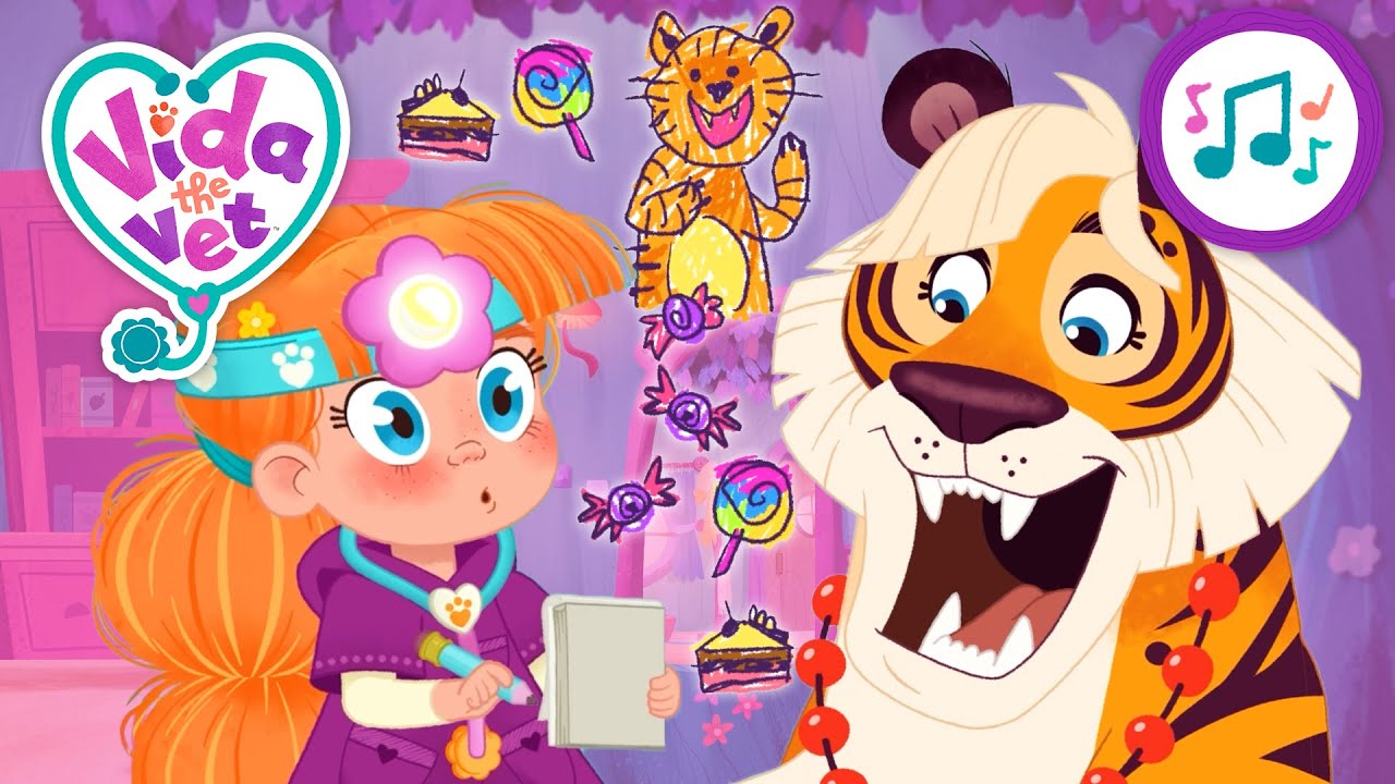 Do You Have a Sweet Tooth? 🍨🐯 | Learn Animals for Kids | Healthy Habits & Routines