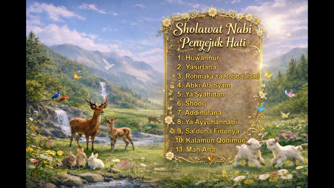 SHOLAWAT NABI | PENYEJUK HATI | PENGANTAR TIDUR #viral #fyp #ramadan #sholawat #penyejukhati 