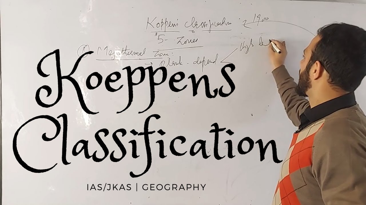 KOEPPEN'S CLASSIFICATION | IAS/JKAS - GEOGRAPHY