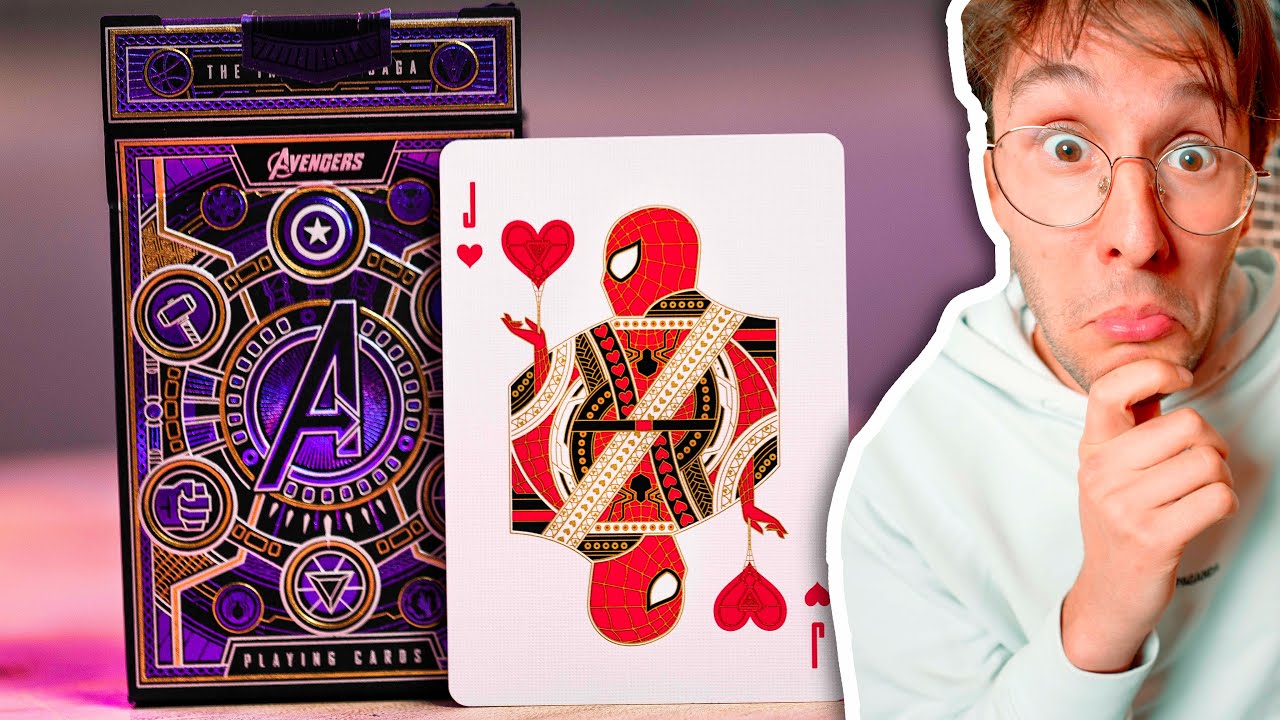 LE CARTE DEGLI AVENGERS (INCREDIBILI!)