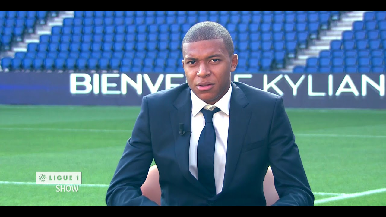 Kylian Mbappé, first day interview at Paris Saint-Germain - PSG