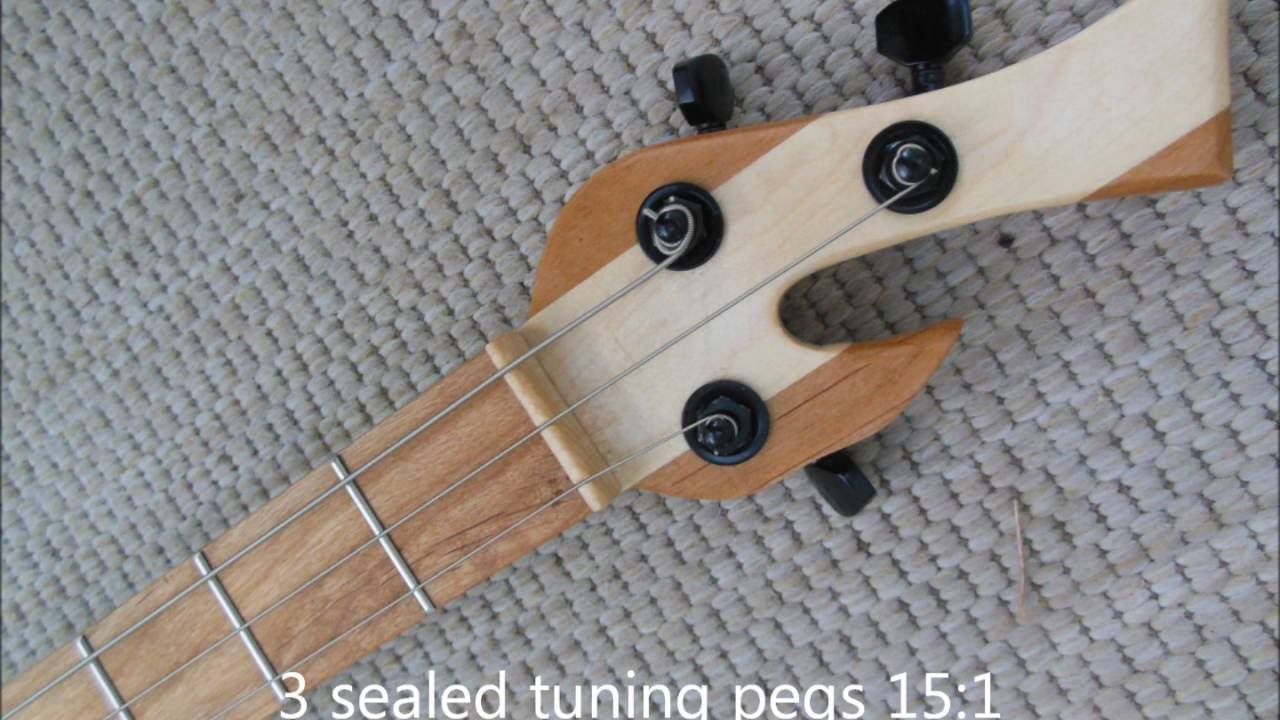 Metal Machine audio demo (djent box/stick) 3 string baritoneElectric by Muddy BluesBox Guitars