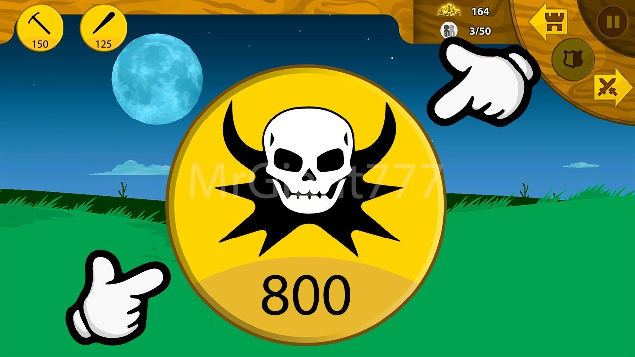 SUMMON ARMY MARROWKAI ZOMBIE LEADER WITH GOLDEN SPEARTON | Stick War Legacy Mod | MrGiant777