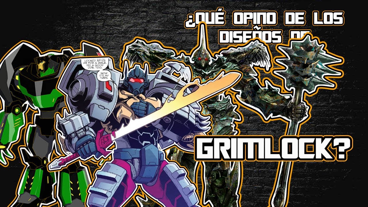 ¿Qué opino de los diseños de Grimlock?