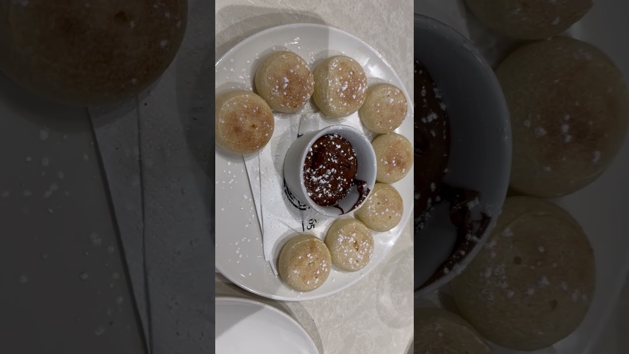 Pizza Express-Dough Balls With Nutella