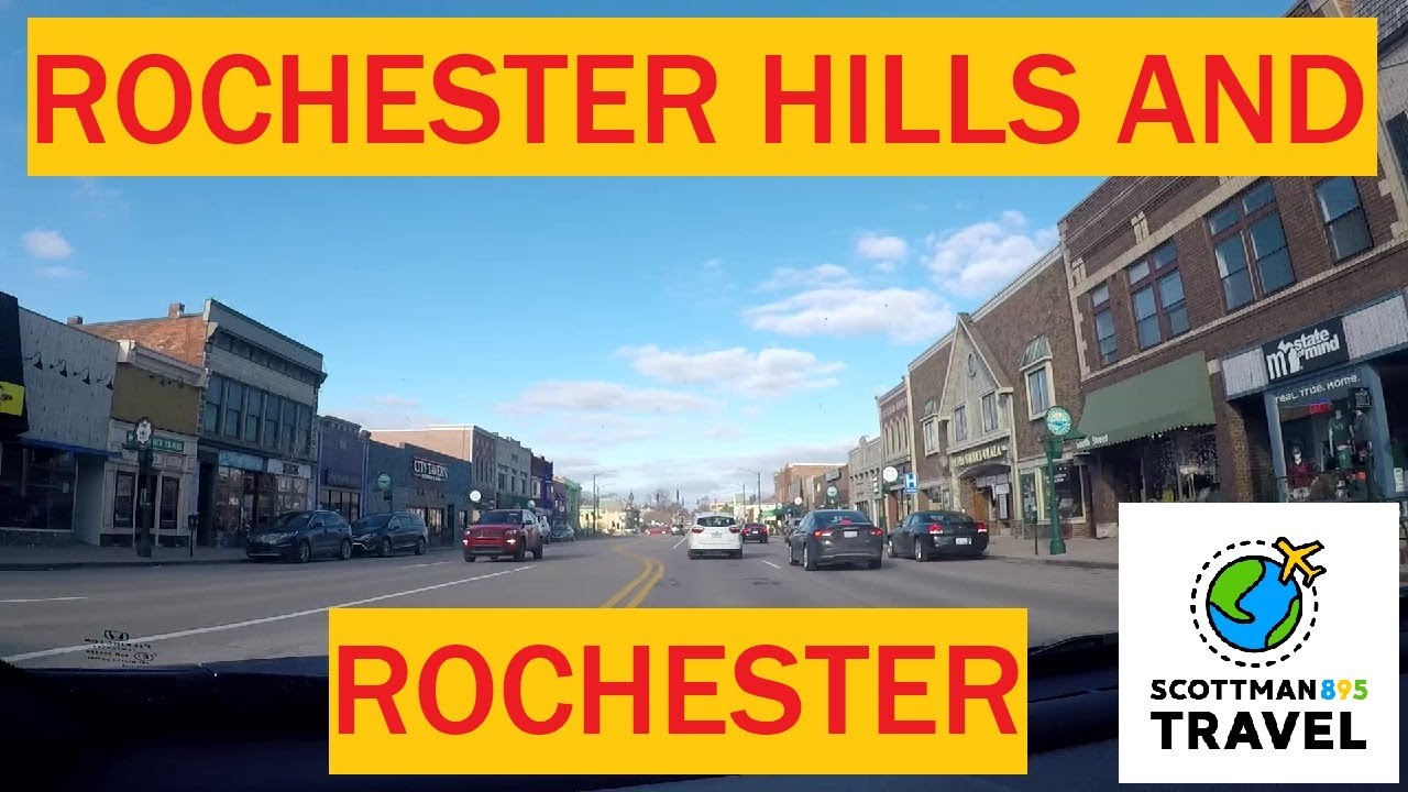 Driving with Scottman895: Rochester and Rochester Hills, Michigan Driving Tour