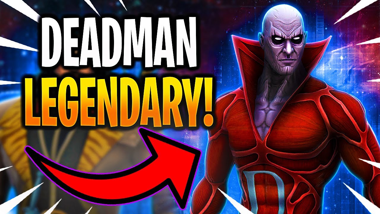 *NEW* DEADMAN UNLOCK, LEGENDARY RANK UP & GAMEPLAY! - DC Legends