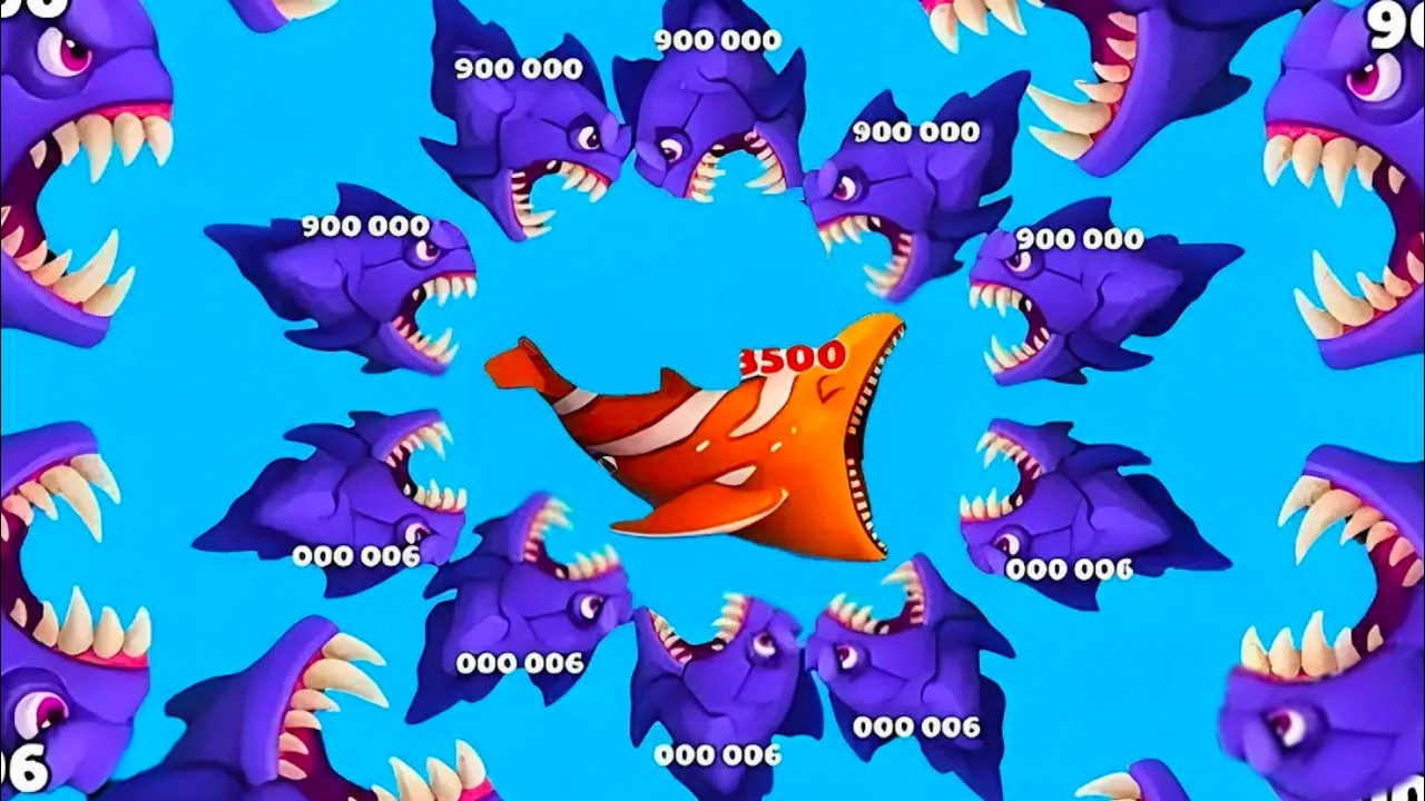 Fishdom Ads mani game Hungry fish 55.5 new update Trailer fishdom Video
