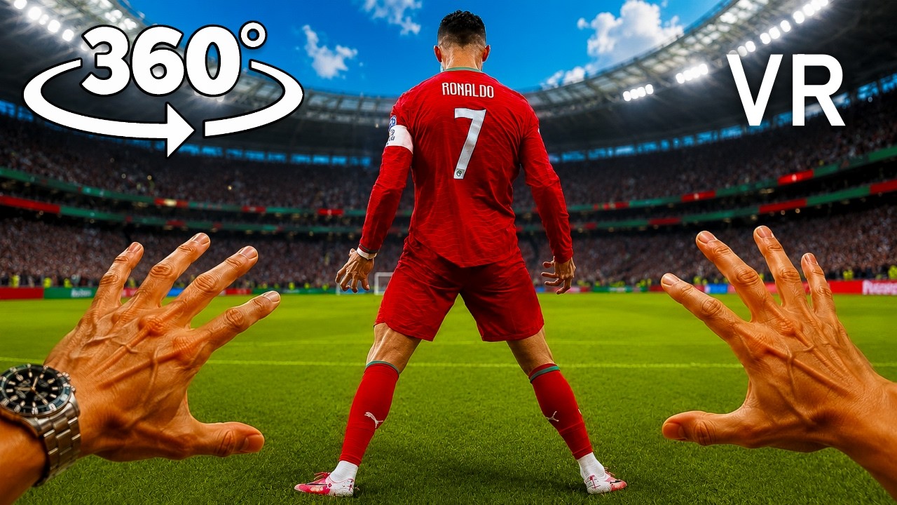 World Cup Movie Collection! | Ronaldo, Yamal, Messi, Neymar... VR 360&deg; 4K Video