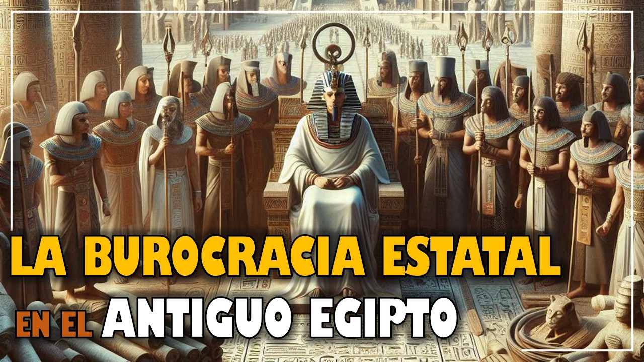 La BUROCRACIA ESTATAL en el ANTIGUO EGIPTO✨aulamedia Historia