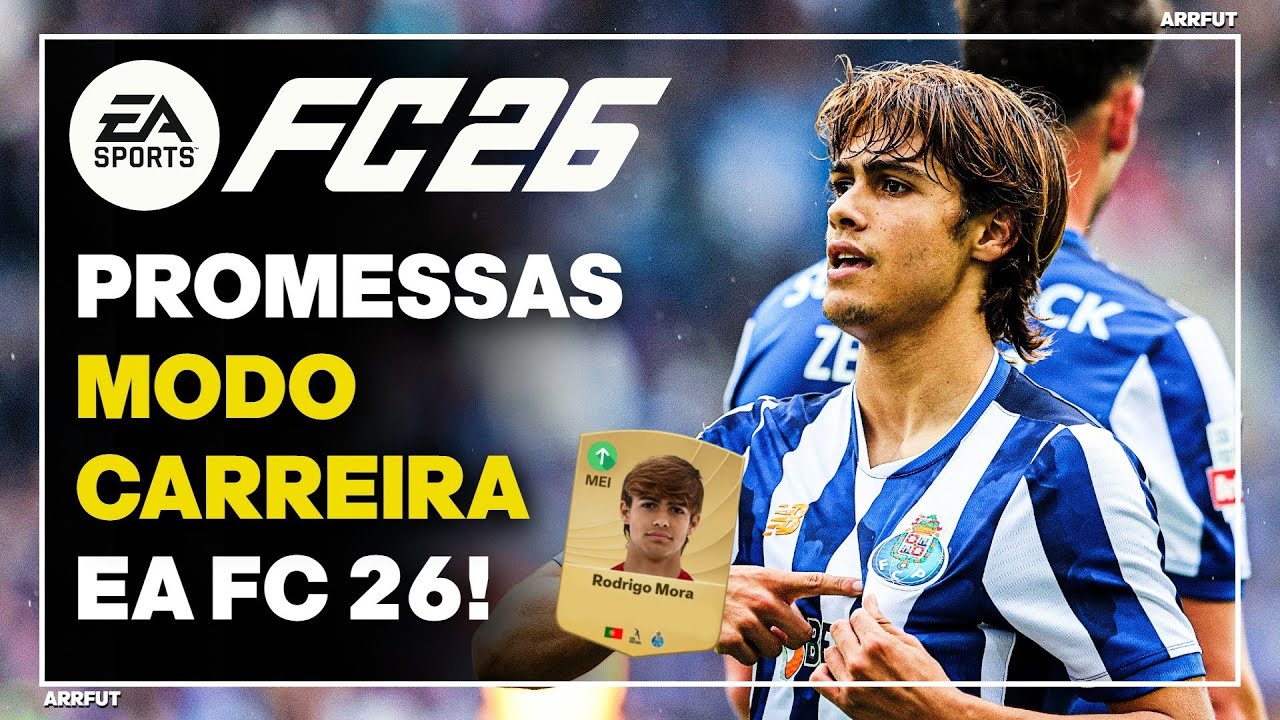 MELHORES PROMESSAS para o MODO CARREIRA | EA FC 26 | (Por Posição).
