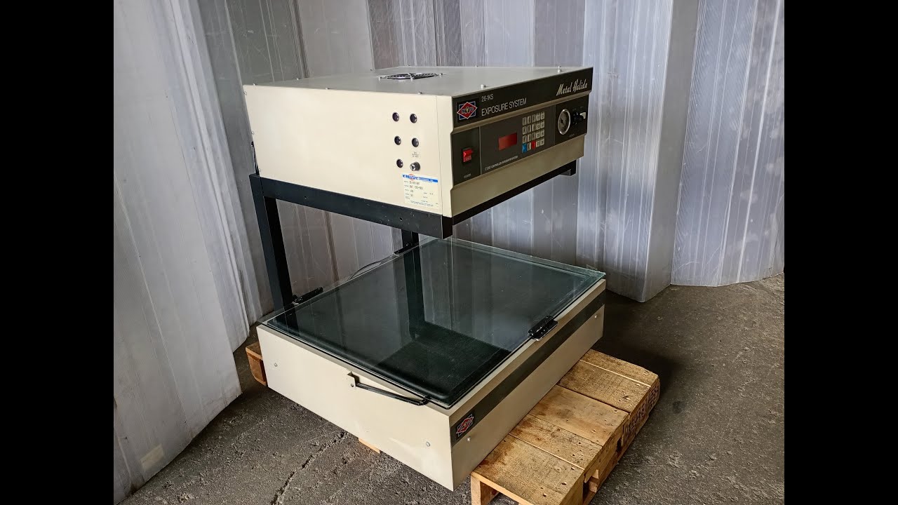 [中古]NuArc 製版機26-1KS(6NT C01-003) 動作確認動画