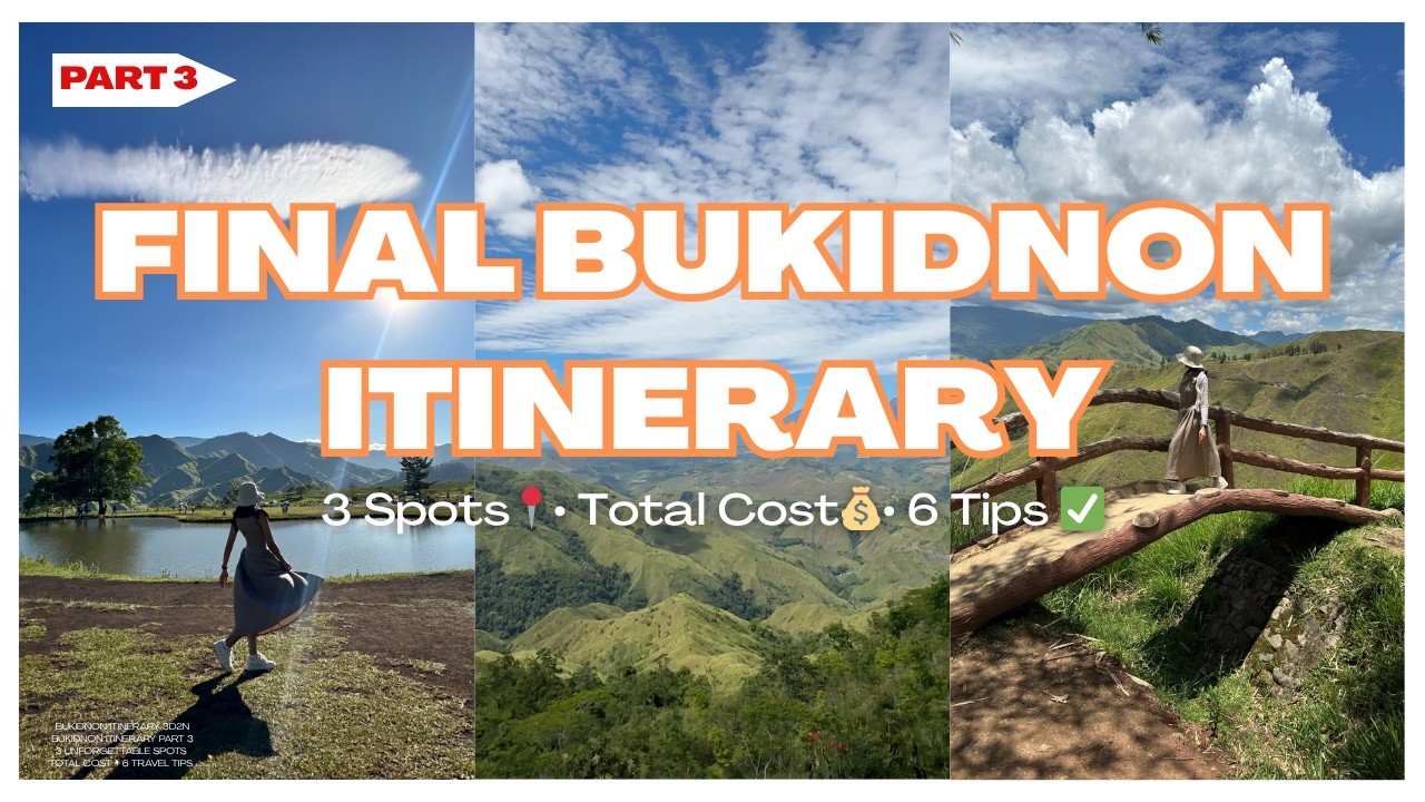 Why Bukidnon Locals Keep These 3 Spots Secret | Full Itinerary & Pricing(Part 3)