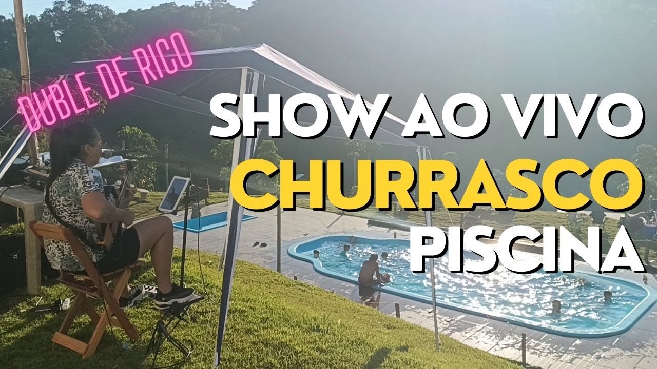 Show, churrasco, piscina I DUBLE DE RICO I #vapocamping Camping e Aventuras
