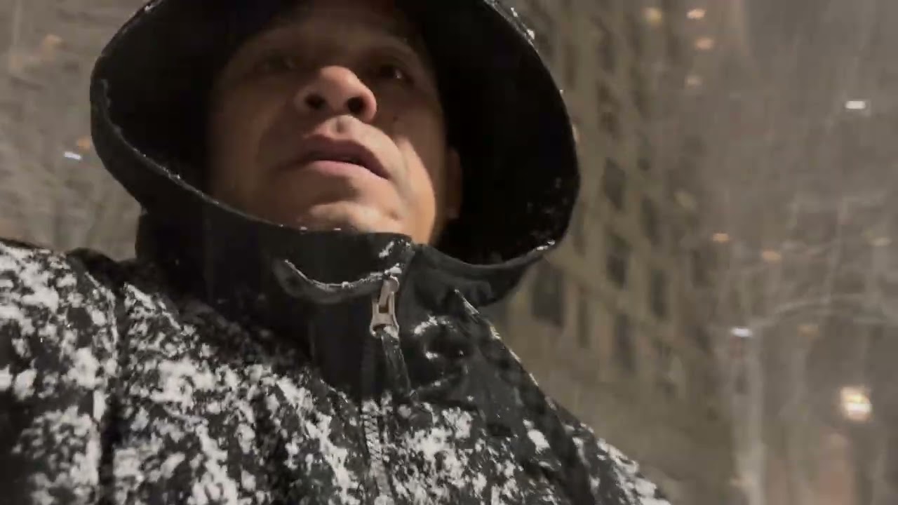 Así la nieve desde invierno