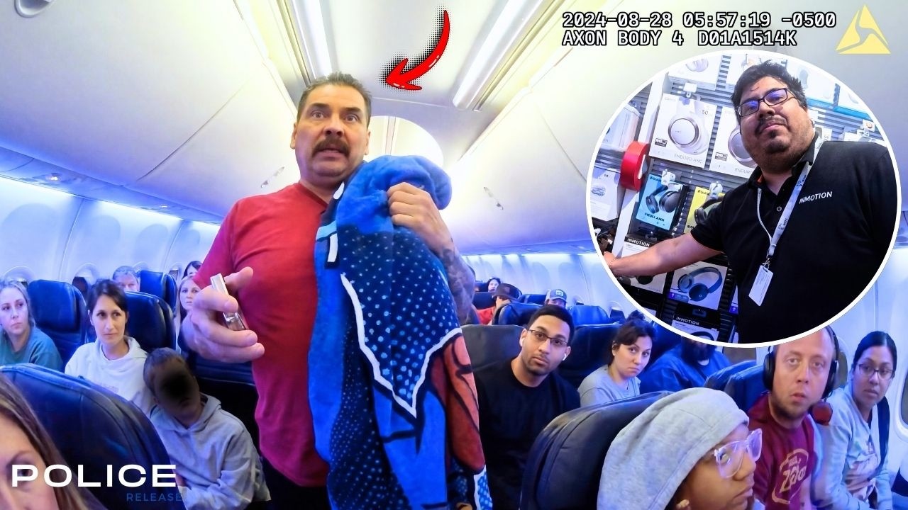Police Surprise Thief on Airplane After Stealing $350 Headphones