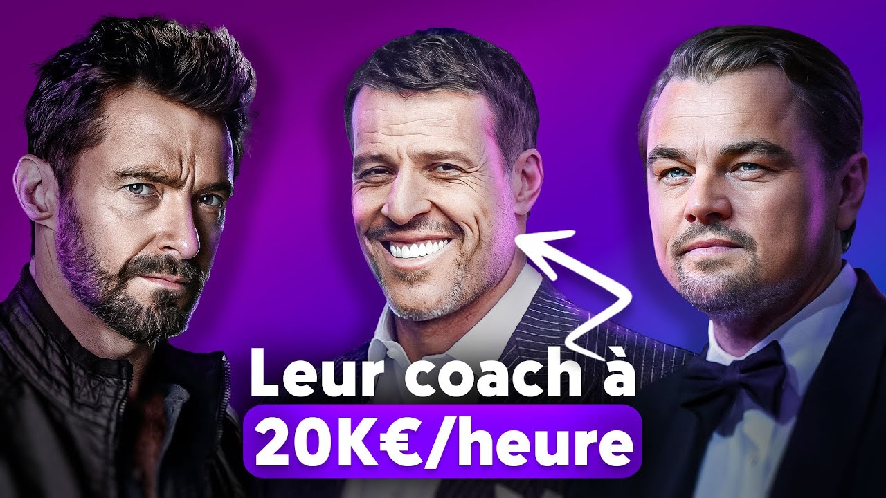 Il coach les plus grandes stars du monde - Analyse Tony Robbins