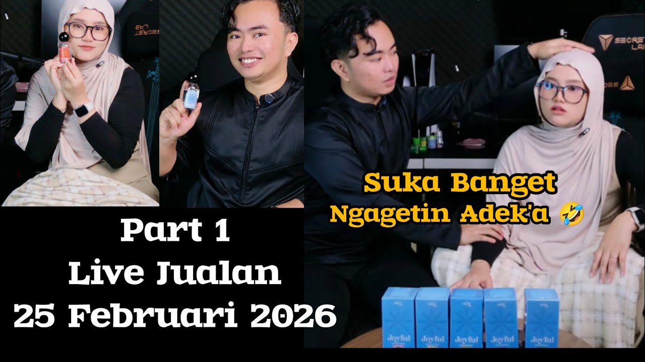 PART.1 (25/2/26) LIVE JUALAN, BANG ZIDAN MINTA JATAH REMAN 🤣