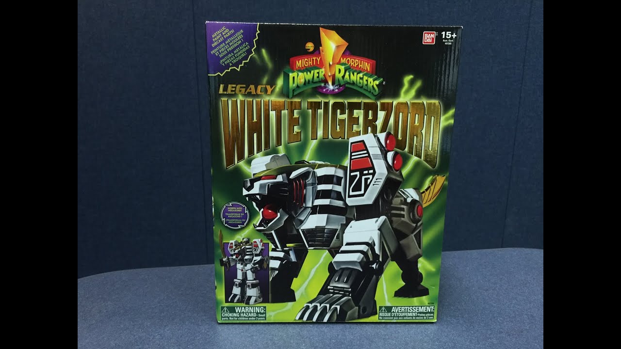 Mighty Morphin' Power Rangers - Legacy WHITE TIGERZORD