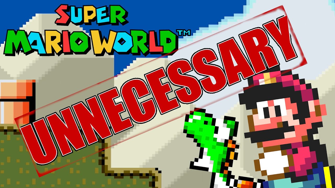 Самый ненужный уровень в Super Mario World